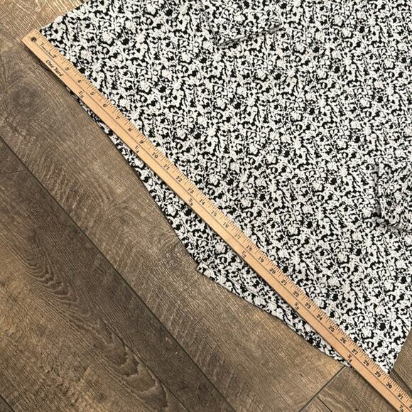 KUT From The Kloth Women's Open Front Cardigan Black White Size M - Picture 4 of 8